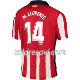 Atlético Madrid M. Llorente 14 Domaći Nogometni Dres 2020-2021